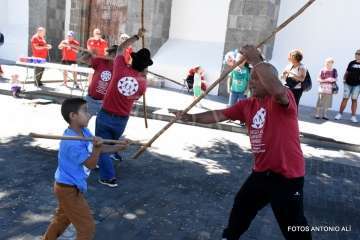 Juegos y deportes tradicionales y música popular en San Juan (Reportaje Antonio Alí, Francisco Javier Santana y TA)